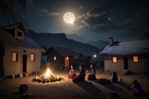 DreamShaper v7 Imagine a spine chilling indian village chilli 1.jpg