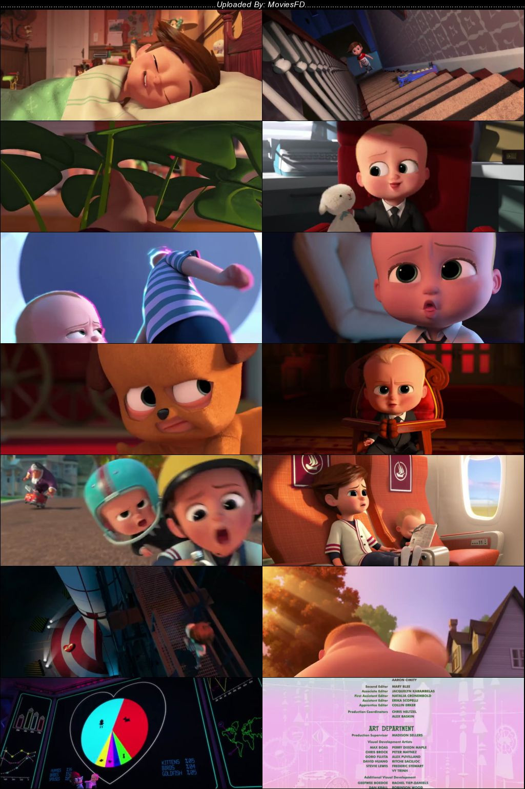 Download The Boss Baby (2017) BluRay [Hindi + English] ESub 480p 720p