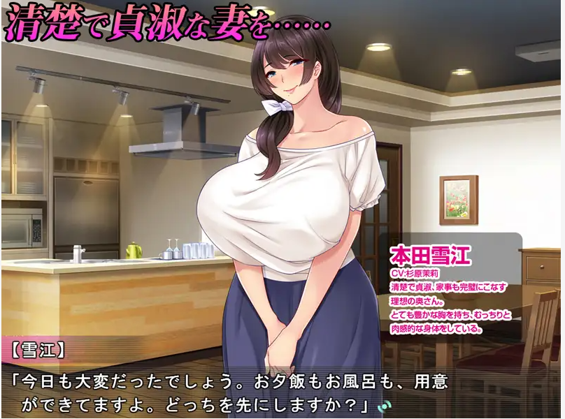 【ADV/汉化/巨乳/中出/人妻】[ピンポイント / キングピン / ピンポイントクイック 社团]爱妻的秘密录像/妻が隠していたビデオ…～元カレ寝取らせ観察記～【PC/1.8G】