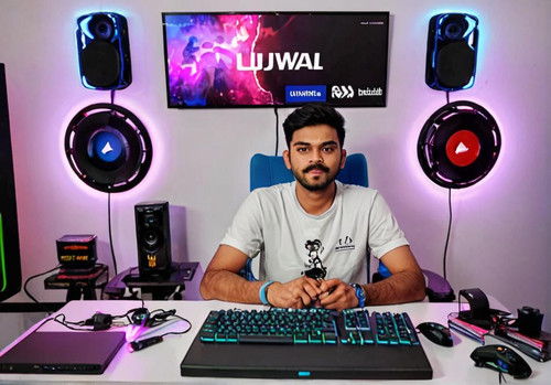 Ujjwal+Gaming+(gamers)+youtuber,+with+neon+light+gaming+set up?model=dreamshaper&width=1024&height=7.jpg