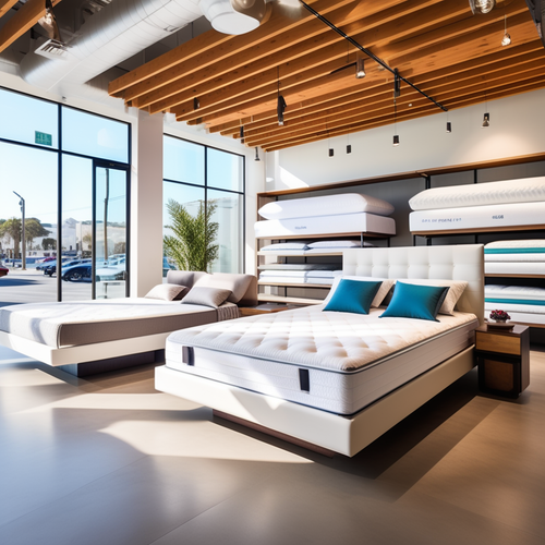 california style mattress store with lots of mattresses 430837199.png