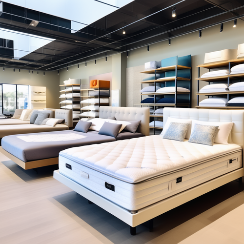 california style mattress store with lots of mattresses 451768896.png