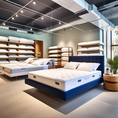california style mattress store with lots of mattresses 489902909.png