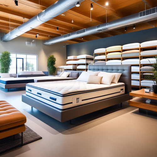 california style mattress store with lots of mattresses 453337617.png