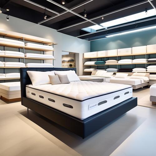 california style mattress store with lots of mattresses 376276857.png