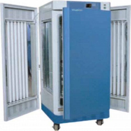 Plant Growth Chamber  is used to precisely analyze or mimic various climatic conditions. It provides a temperature range of 0 to 50°C without illumination, 10 to 50°C with lighting, intended to be easily cleaned, including a double-walled, highly insulated stainless steel inner chamber with semi-circular arcs at the corners.Chamber Volume-300 L;Shelves-3(PCS);Display Resolution-0.1 ℃;Humidity Range-50 to 90 % RH for more visit labtron.us
