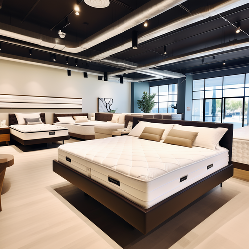 california style mattress store with lots of mattresses 64955169.png