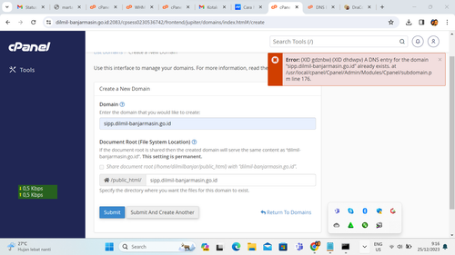 cpanel sub domain dilmil banjarmasin.png