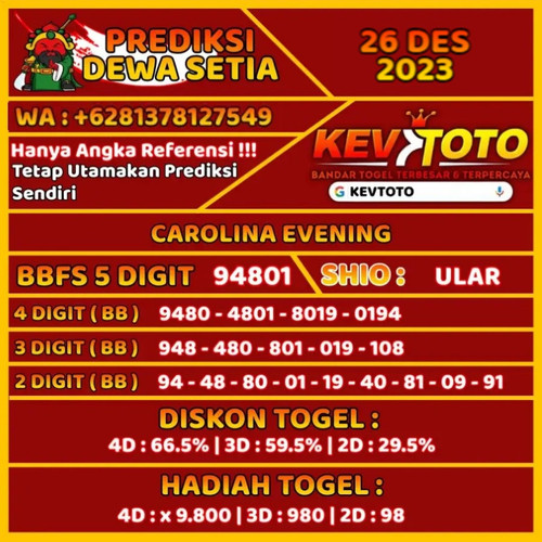 prediksi togel toto 4d carolina evening selasa 26 desember 2023.jpg