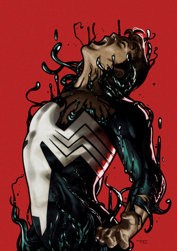 Symbiote Spider Man King in Black Vol 1 3 Clarke Variant Textless.jpg