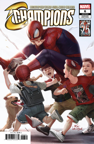 Champions Vol 3 6 Marvels 25th Variant