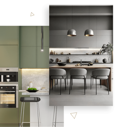 We have bagged the title of one of the best modular kitchen manufacturers in Gurgaon for our exceptional designs for modular kitchen interiors. From layout planning to storage innovations and appliance installation – our team of interior designers in Gurgaon manages every detail to ensure a functional kitchen space for your home.