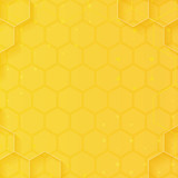 vecteezy abstract yellow hexagon honeycomb light and shadow vector 10722012