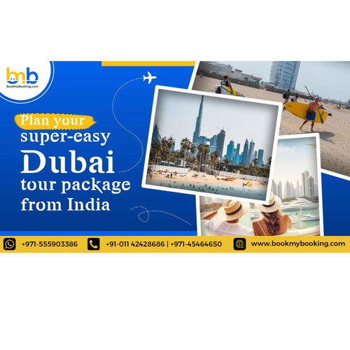 If you have ever dream of experiencing the magic and allure of this Arabian gem and looking for a magical vacation, consider exploring the Dubai tour package from India on Bookmybooking with hassle free process. Dubai has firmly established its mark on the global map, being one of the most sought-after destinations, not just for its world-famous landmarks but also for its unique experiences. 

Contact Now:

Company Name - INSTA TOURISM LLC

Address - 201, M Square Commercial Building,
Near Double Tree Hotel, Bur Dubai, Dubai, UAE 120375

✅Whatsapp Support: +971-55 590 3386

📞India (Phone Support): +91-011 4242 8686  (Available 24/7)

📞UAE (Phone Support): +971-45464650 (Available 10 to 7 Monday to Saturday)

📧Email: contact@bookmybooking.com

Visit Website: https://www.bookmybooking.com/blogs/united-arab-emirates-uae/dubai-tour-package-from-indiaFollow Us On Social Media:

Facebook: www.facebook.com/bookmybookings
Linkedin: www.linkedin.com/company/bookmybooking/
Instagram: www.instagram.com/bookmy.booking/
Youtube: www.youtube.com/@bookmybooking