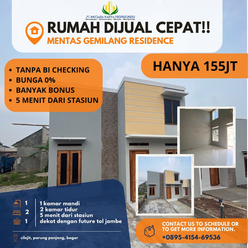 BIAYA HEMAT,CALL 0895-4154-69536,Rumah Murah Di Bogor No Bi Cheking.jpg