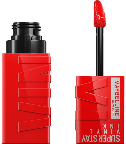 SUPERSTAY Vinyl Ink lipstick (red hot 25)