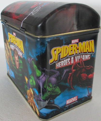EAGLEMOSS SPIDER MAN HEROES & VILLAINS truhla na karty originál 1.jpg