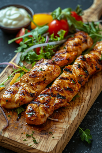 dterox Grilled chicken strips with salad and mayonnaise on a 9e2dd333 bd53 4166 a012 f93aba15bfe1 2.png