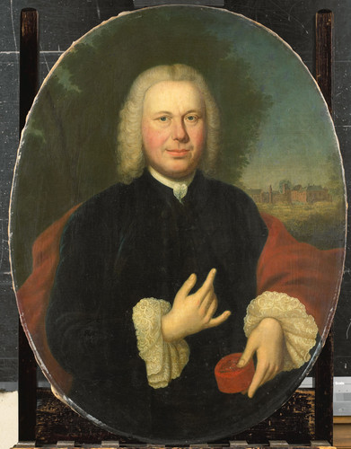 Kuster, Conrad Diederik van Bleyswijk (1711 63), мэр Горкума, 1761, 84,5 cm х 67 cm, Холст, масло