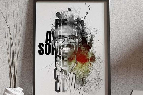 Typography portrait effect template Graphics 90639412 5 580x386.jpg