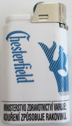 Zapalovač Chesterfield bílý rub.jpg