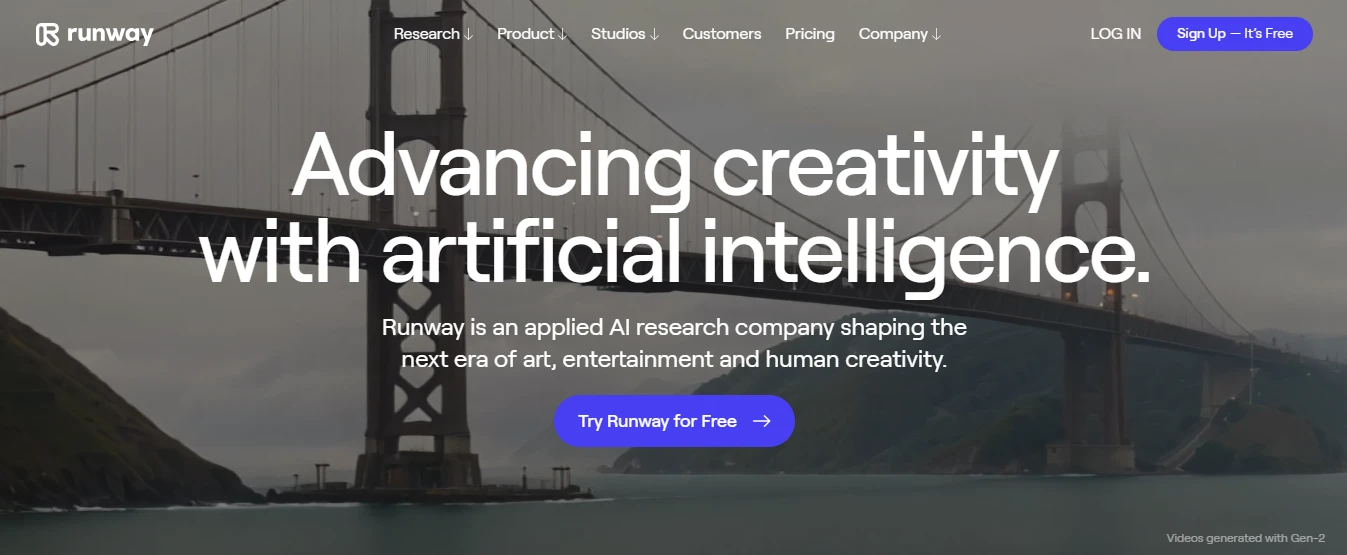 Runway: Machine learning platform for image and video generation