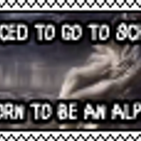 alpha wolf stamp