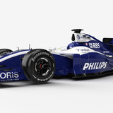 9.1 2009 Williams Front Left Tyre View