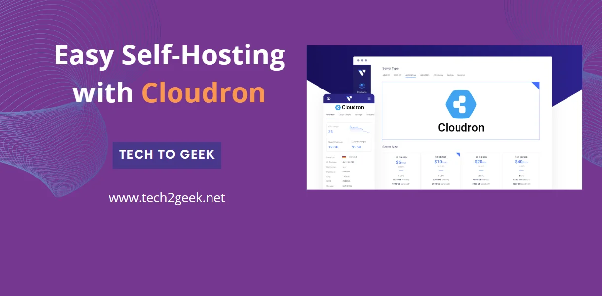 Easy Self-Hosting with Cloudron