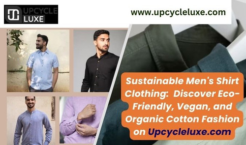 Sustainable Men's Shirt Clothing: Discover Eco-Friendly, Vegan, and Organic Cotton Fashion on Upcycl.jpg