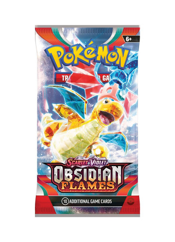 BP0220SV03 5 SCARLET & VIOLET SV03 OBSIDIAN FLAMES BOOSTER PACK