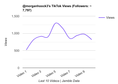 morganhoock3 TikTok Views Chart.png