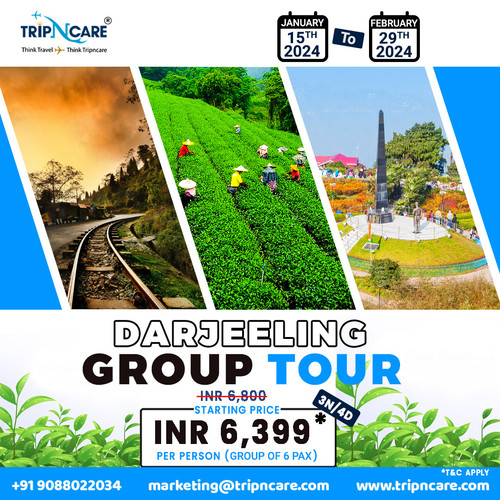 Darjeeling Group Tour Package by Tripncare at an Affordable Price.jpg