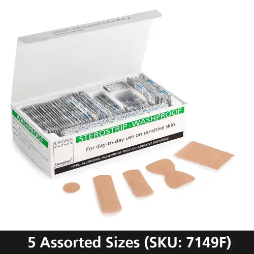 Sterostrip Washproof Hypoalergenic Plasters 100 Pack.webp