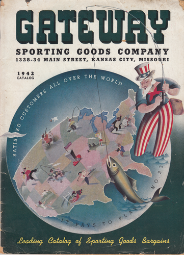 1942 (1942 CATALOG) Gateway Sporting Goods Co., Kansas City, MO (front cover)