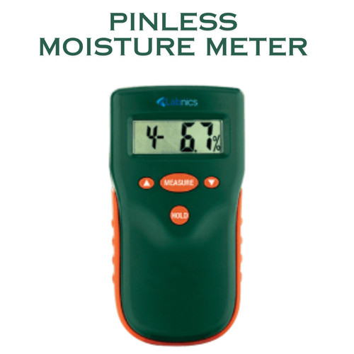 Pinless Moisture Meter NPMM-200 is a calibration tool that provides instant non-invasive moisture measurement readings. It also monitors dryness and helps in preventing deterioration & decay. Automatic power off post five minutes of last operation prolongs it’s battery life. Audible alarm alerts you when your pre-selected moisture content has been reached, thus ensuring good quality products.