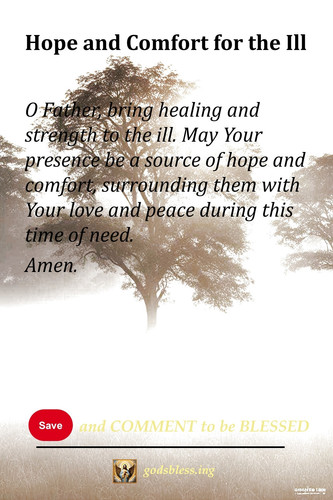 Hope and Comfort for the Ill