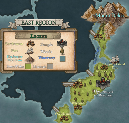 Eastern Map