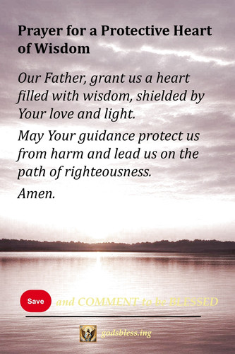 Prayer for a Protective Heart of Wisdom