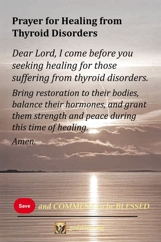 Prayer for Healing from Thyroid Disorders
