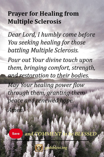 Prayer for Healing from Multiple Sclerosis