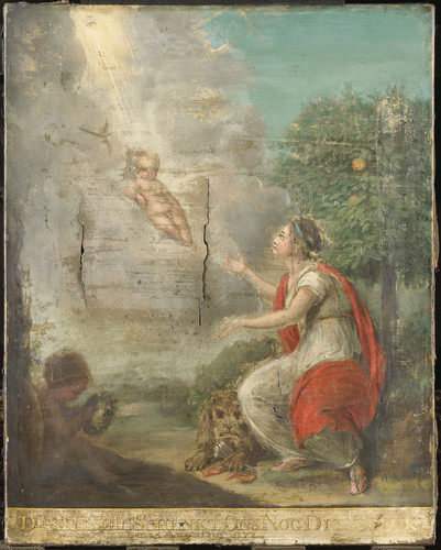Unknown Аллегорическое представление рождения Willem Frederik (1772 1843), принца Оранского Нассау, 