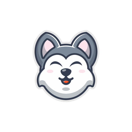 —Pngtree—cute dog mascot logo 6017095.png