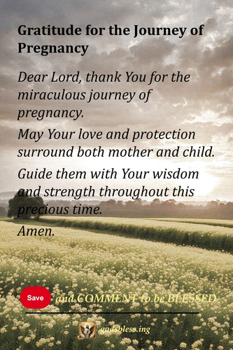 Gratitude for the Journey of Pregnancy