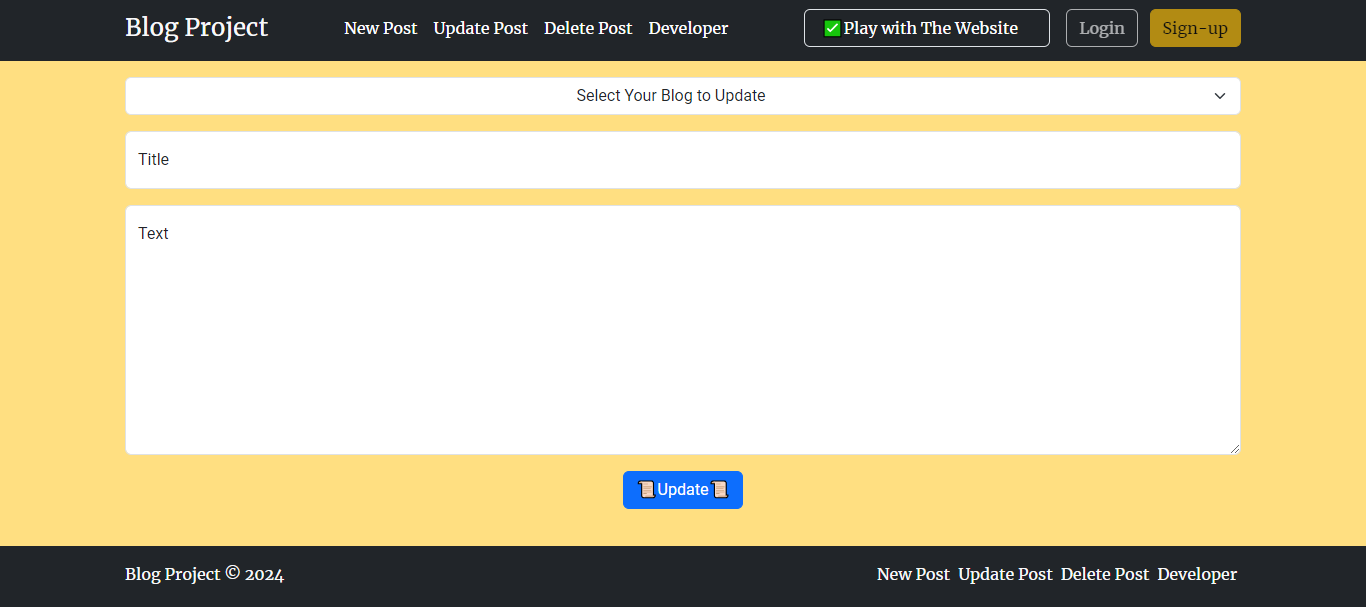 GitHub - alidarcan/BlogProject: 📜 Blog Project (Create, Update, Delete ...