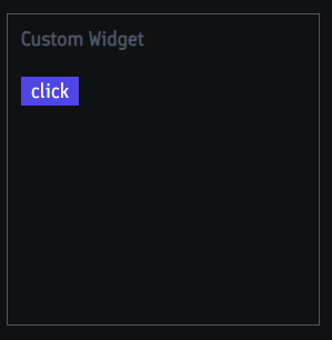 sample custom widget