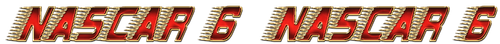 Cool Text NASCAR 6 NASCAR 6 357135080086355