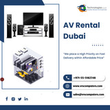 Dubai's Best AV Rental for Unforgettable Events and Parties