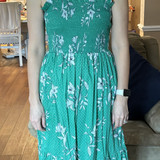 Green Sundress Standing