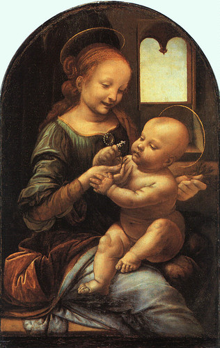 Madonna with flower EUR